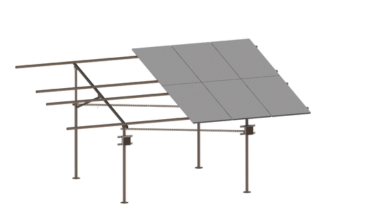 Solutions solaires Frameless à charpente d'acier de systèmes d'alimentation solaire de télécom
