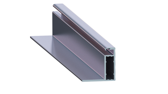 Frontière en aluminium en aluminium LP028 de profil du kit AA10 picovolte de cadre de panneau solaire d'oxyde