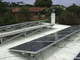 La fixation de montage solaire de panneau solaire de système de toit plat encadre des supports d'inclinaison de panneau solaire