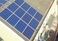 Bâti photovoltaïque en aluminium réglable de poutre en bois de structure de support de panneau solaire de dessus de toit